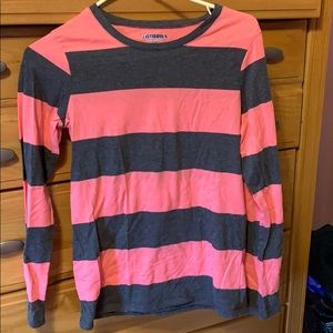 girls striped long sleeve
